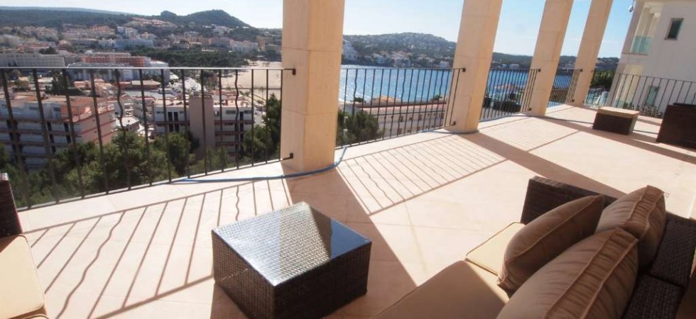 For Sale – Luxury Villa with Spectacular Sea and Mountain Views in Santa Ponsa