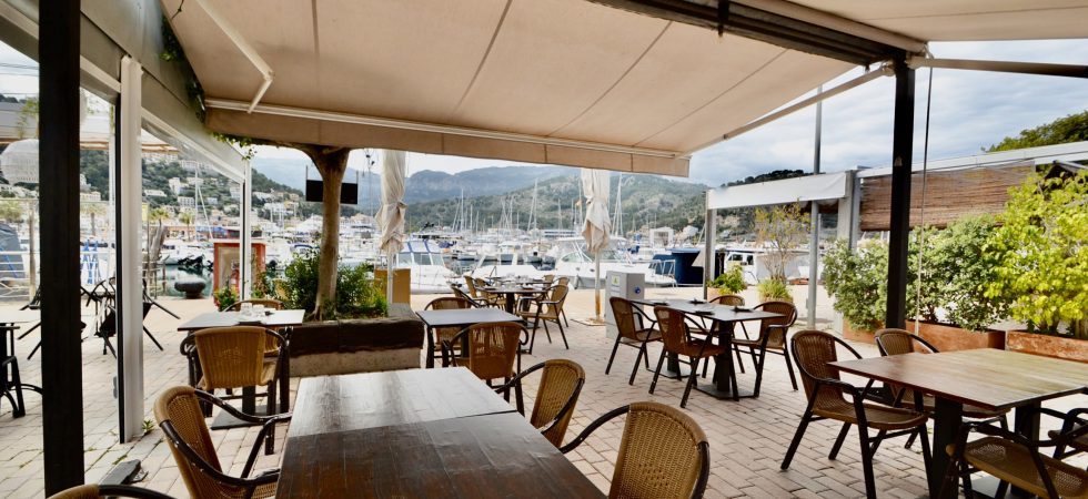 Restaurant front line to the sea in Port Soller – Leasehold (Traspaso)